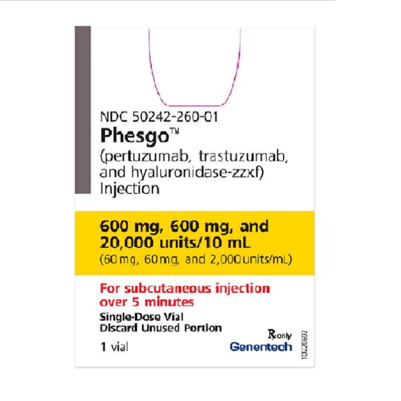 帕妥珠单抗/曲妥珠单抗/透明质酸酶,Phesgo ,帕妥珠单抗/曲妥珠单抗/透明质酸酶说明书,Phesgo 说明书