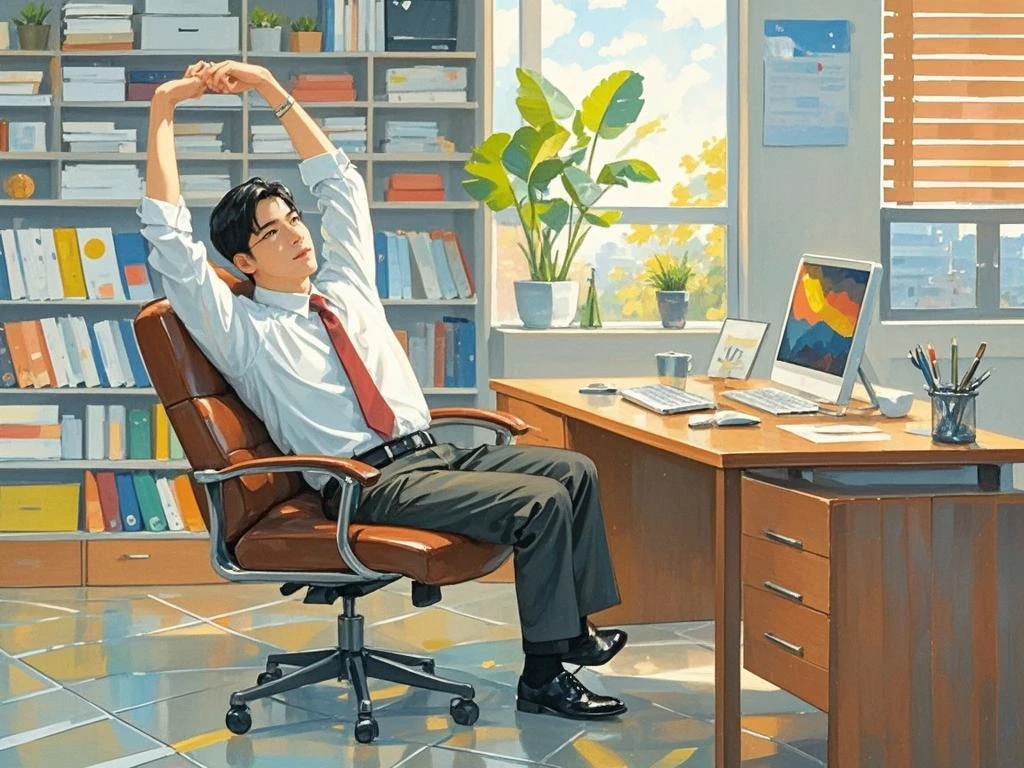 长期伏案工作者怎样利用碎片化时间进行有效锻炼