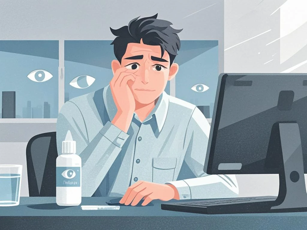 长时间盯着电脑屏幕眼睛干涩怎么办