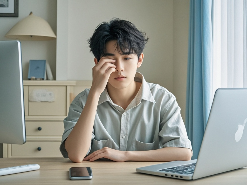 长期使用电子产品眼睛干涩该怎么解决