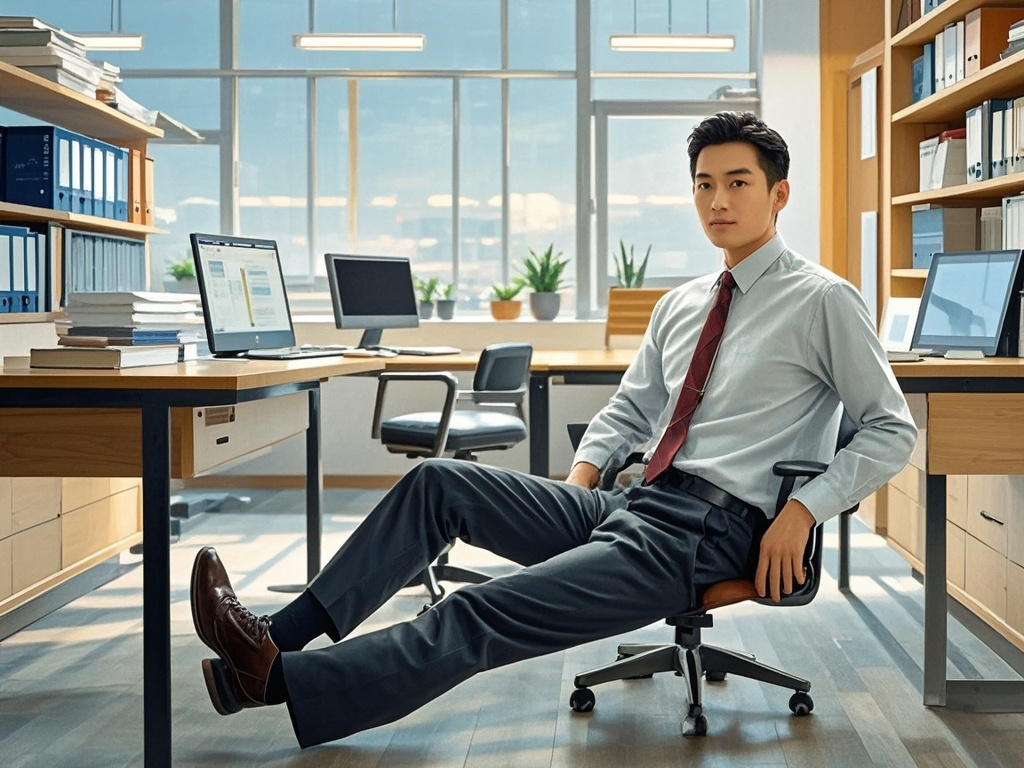 怎样在办公室进行有效的腿部锻炼