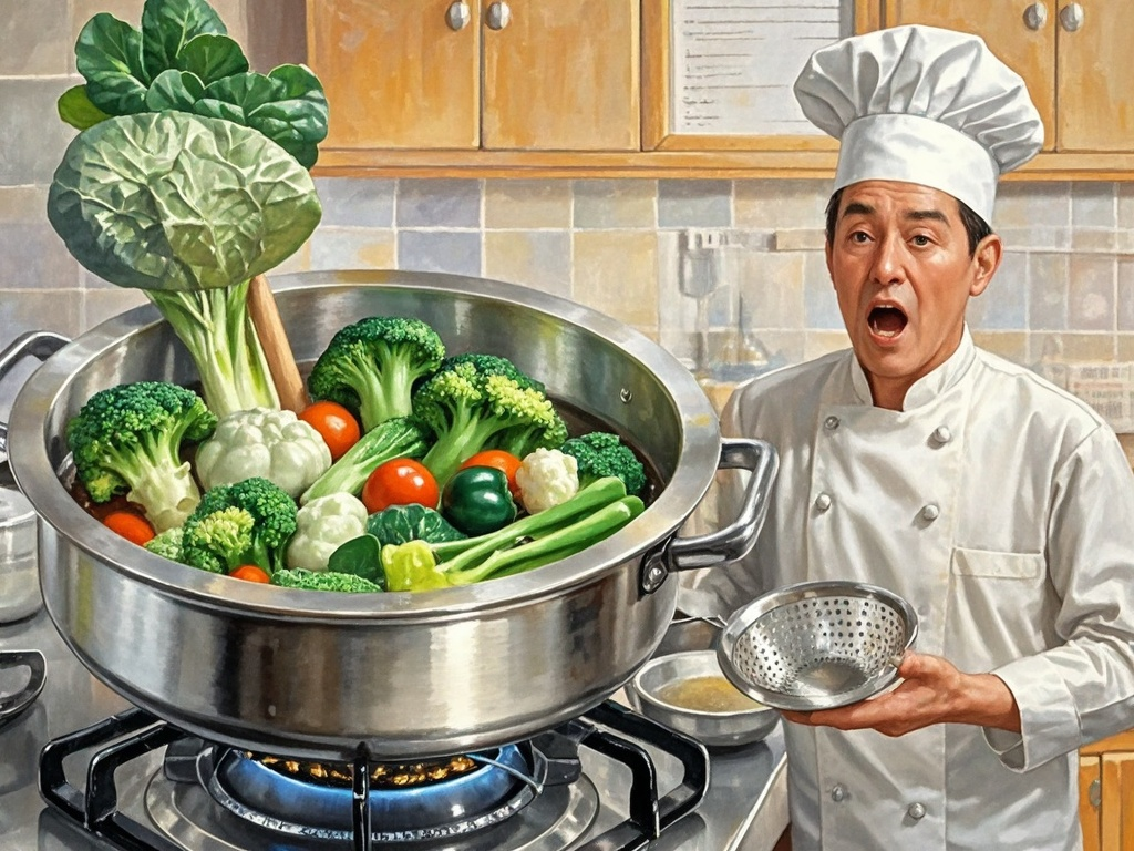 蔬菜焯水过度会损失哪些营养