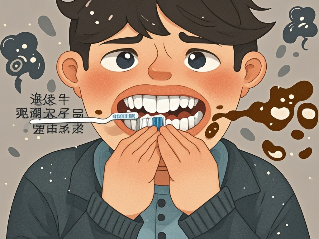如果不及时刷牙为何容易口臭
