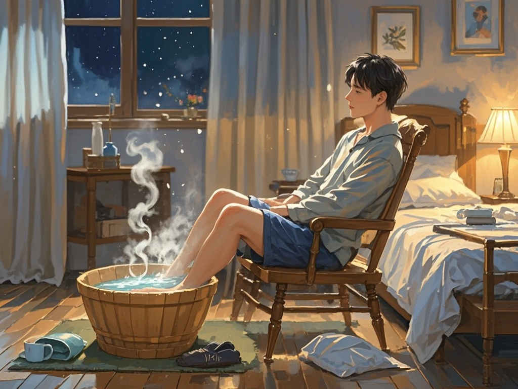 为何晚上泡脚可以促进血液循环