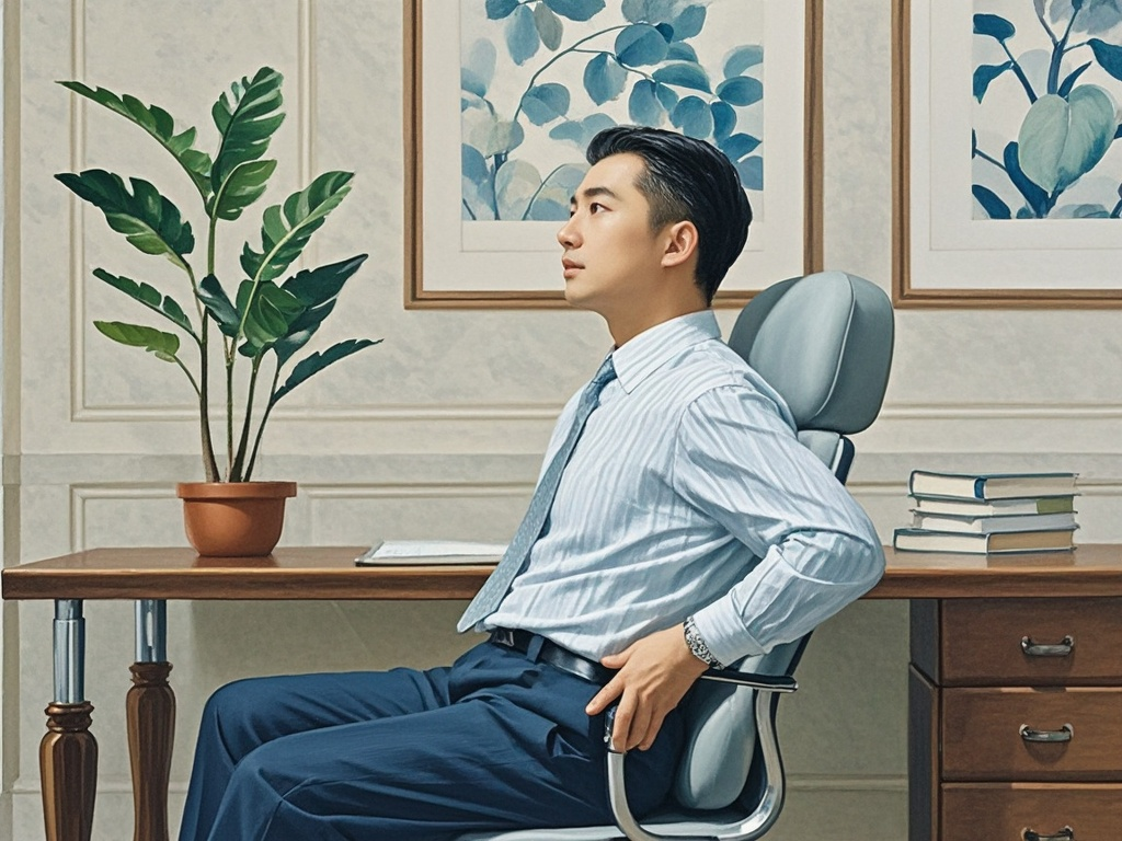 长期坐着办公怎样预防腰部疼痛