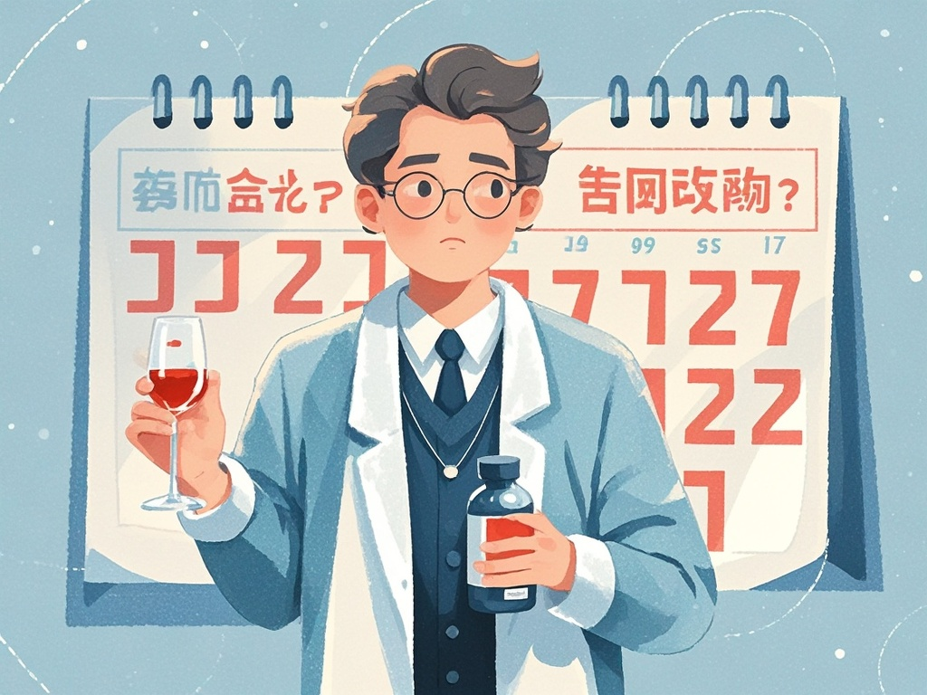 常见疾病用药后多久才能喝酒