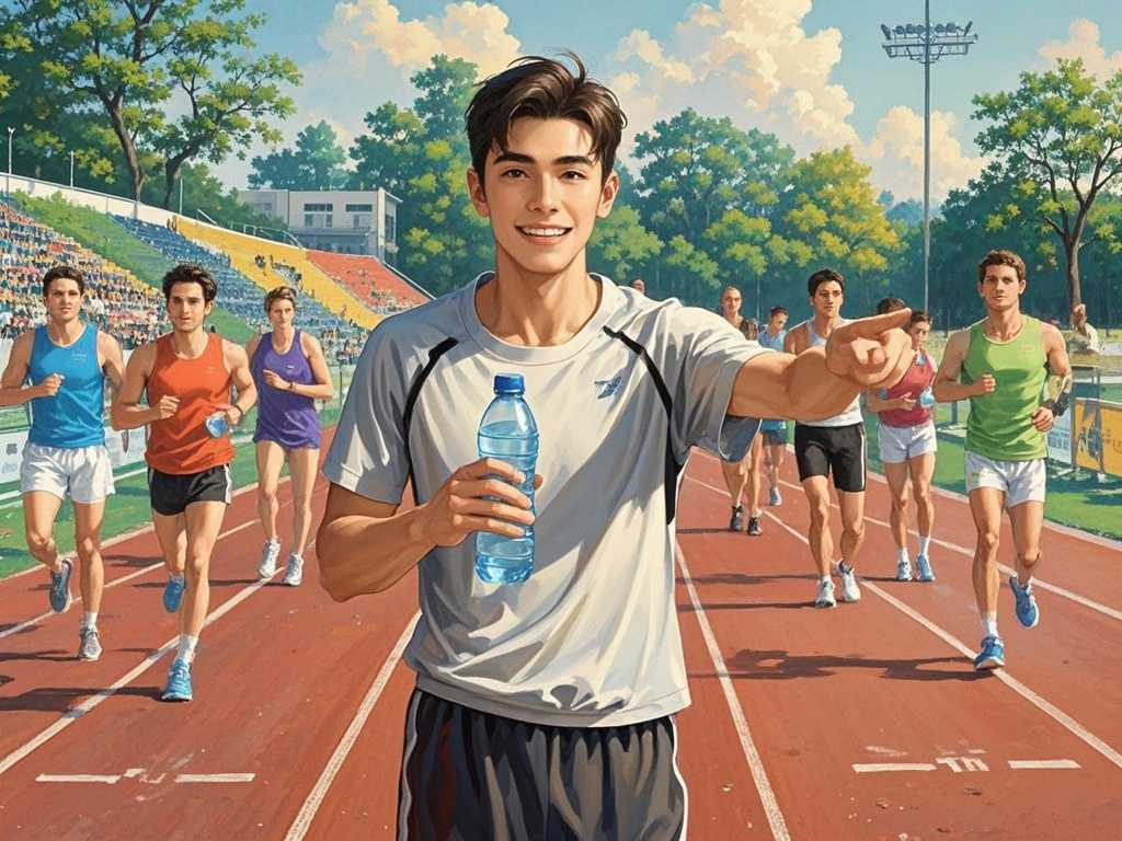 跑步前后怎样合理饮水