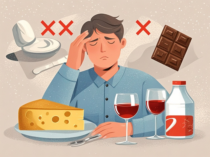 如果经常头痛应该少吃哪些食物