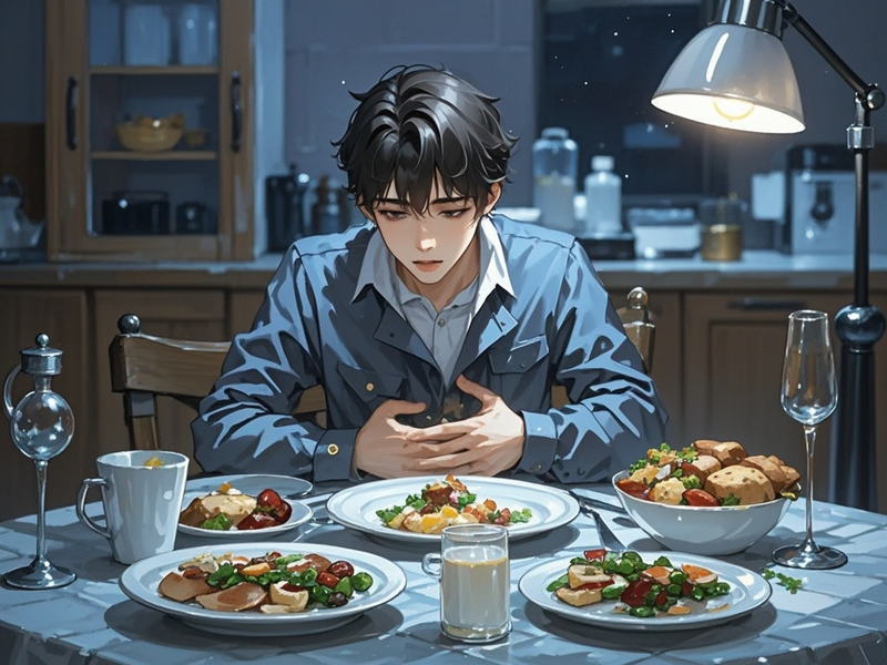 晚上十点后进食容易导致消化不良