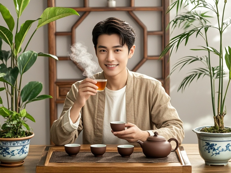 经常喝茶可促进肠胃蠕动
