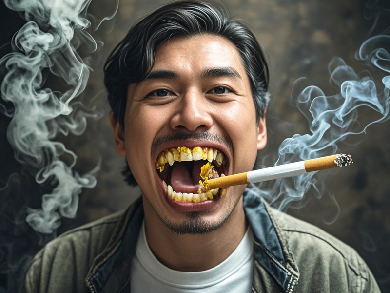 长期吸烟对牙齿有哪些危害