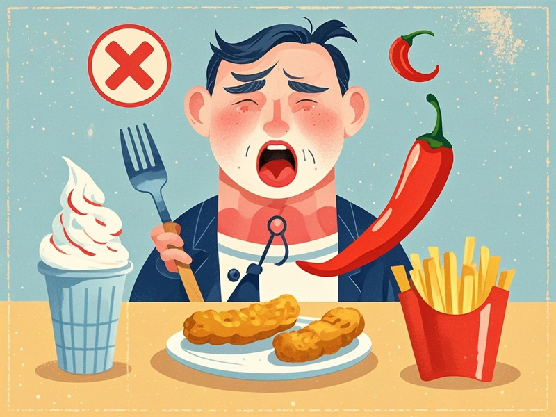 常见疾病喉咙痛应该避免哪些食物