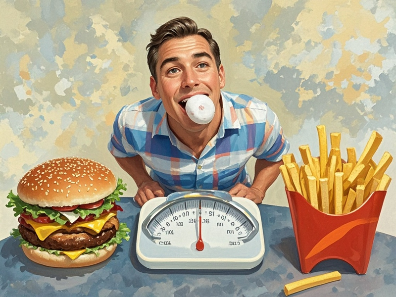 经常嚼口香糖可以减少食欲助减肥