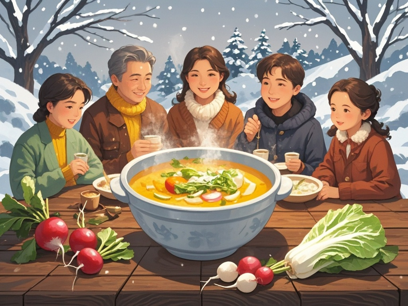 冬天多喝汤水有助于抵御寒冷