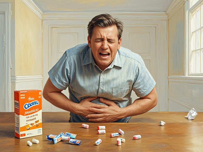 经常嚼口香糖容易引发腹胀