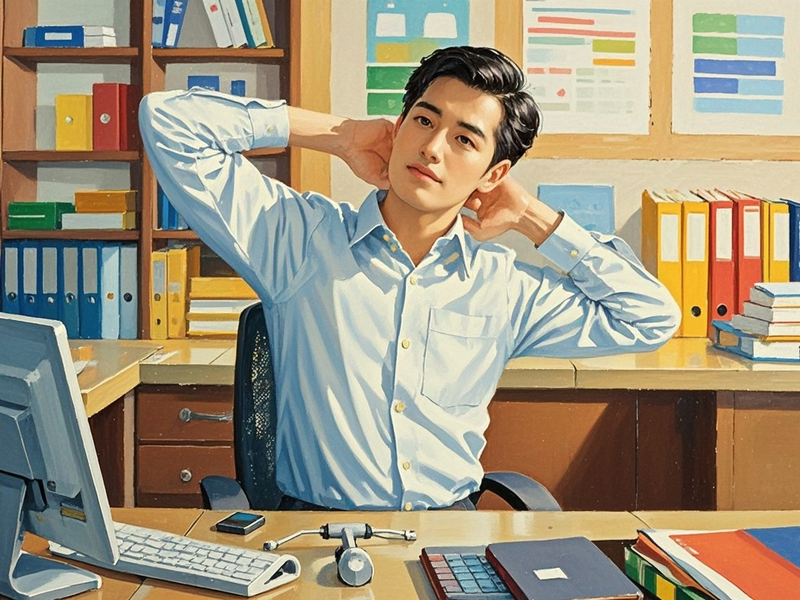 长时间坐在办公桌前怎样进行有效锻炼