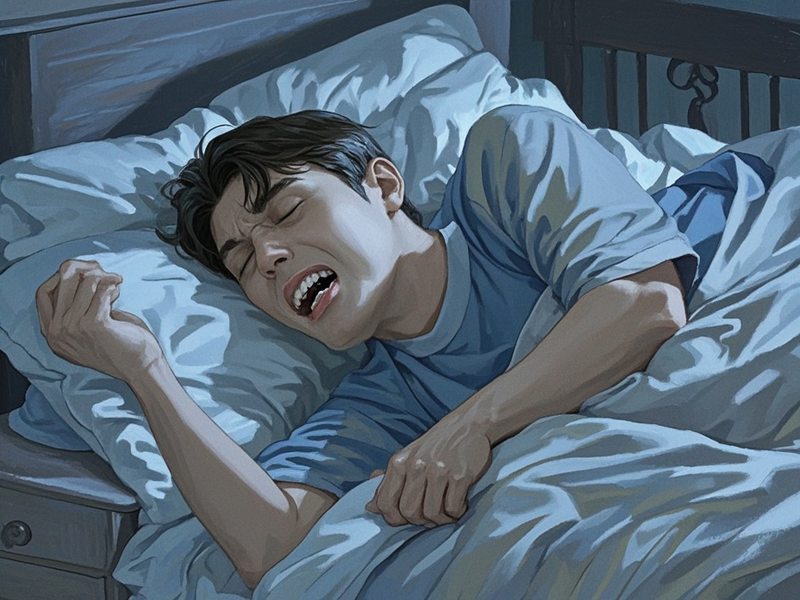 晚上睡觉磨牙暗示着哪些潜在疾病