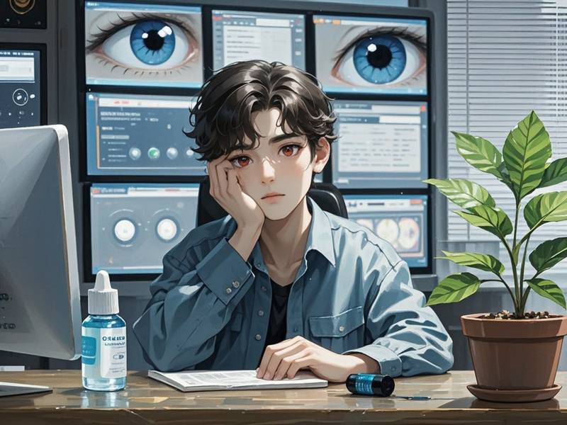 长时间看电脑眼睛干涩怎么办