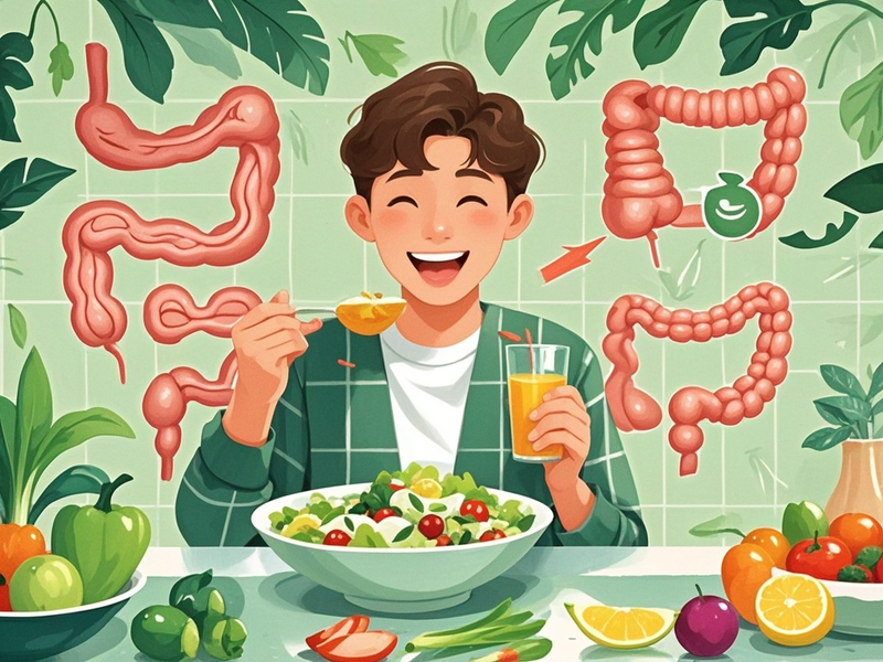 摄入足够膳食纤维可促进肠道蠕动