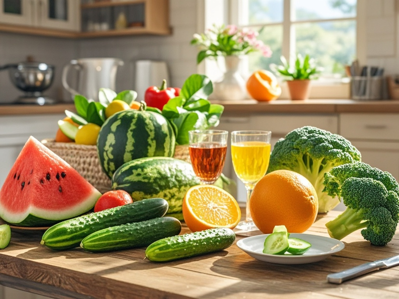 皮肤干燥怎么从食物中获取足够水分