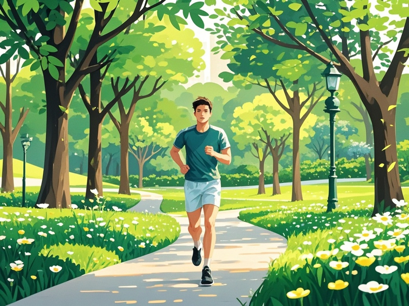 在公园慢跑为何有益于心血管系统