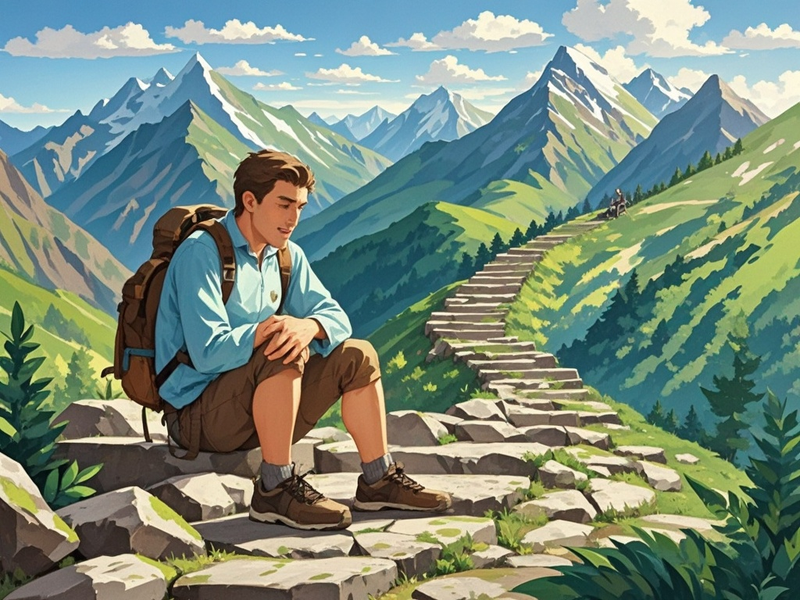 登山过程中膝盖疼痛该怎么应对