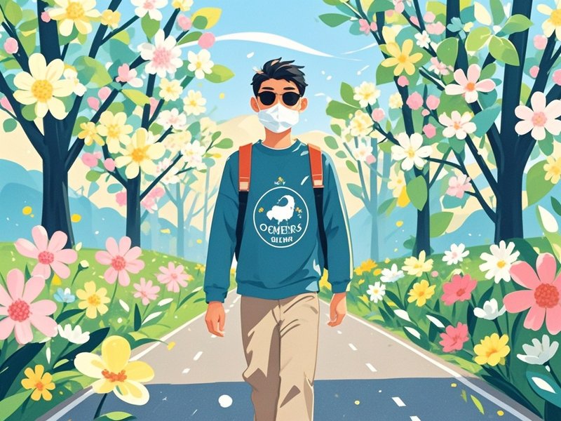 春季花粉过敏期外出应做好哪些防护措施