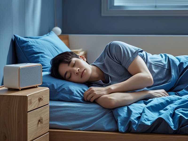 失眠的时候可以尝试听白噪音助眠