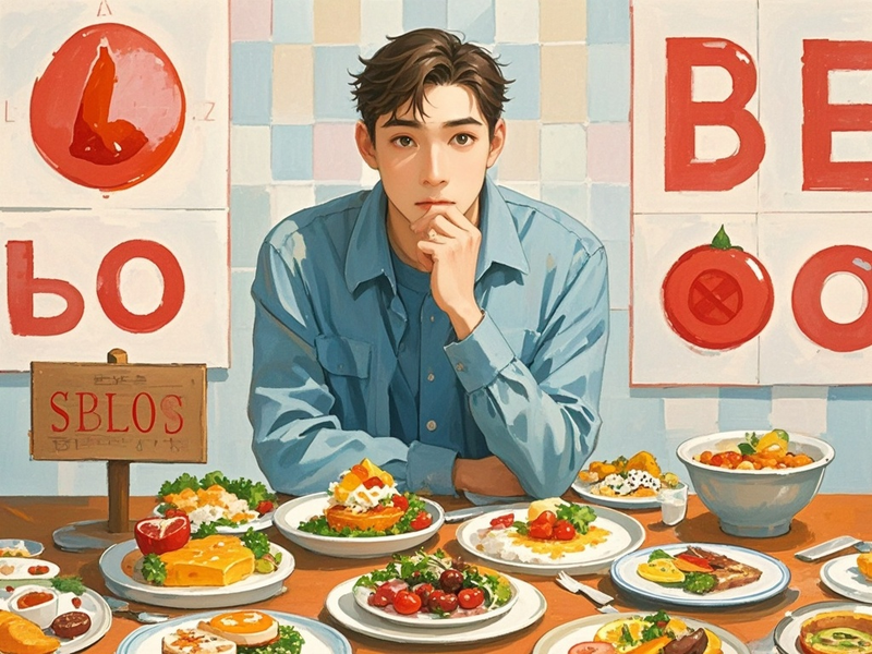 了解自己血型才能知道哪些食物最适合自己