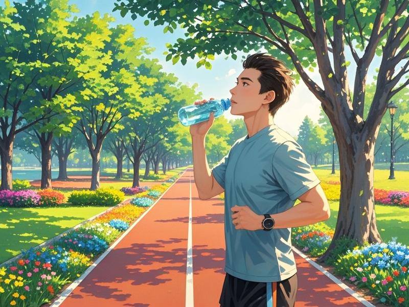 跑步过程中为何要小口补水
