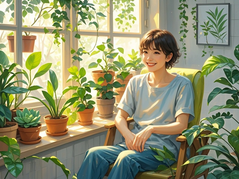 在室内种绿植可提升幸福感