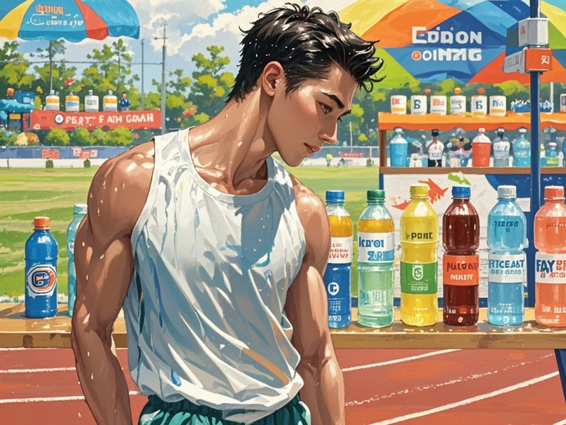 运动会大量出汗该怎么及时补水