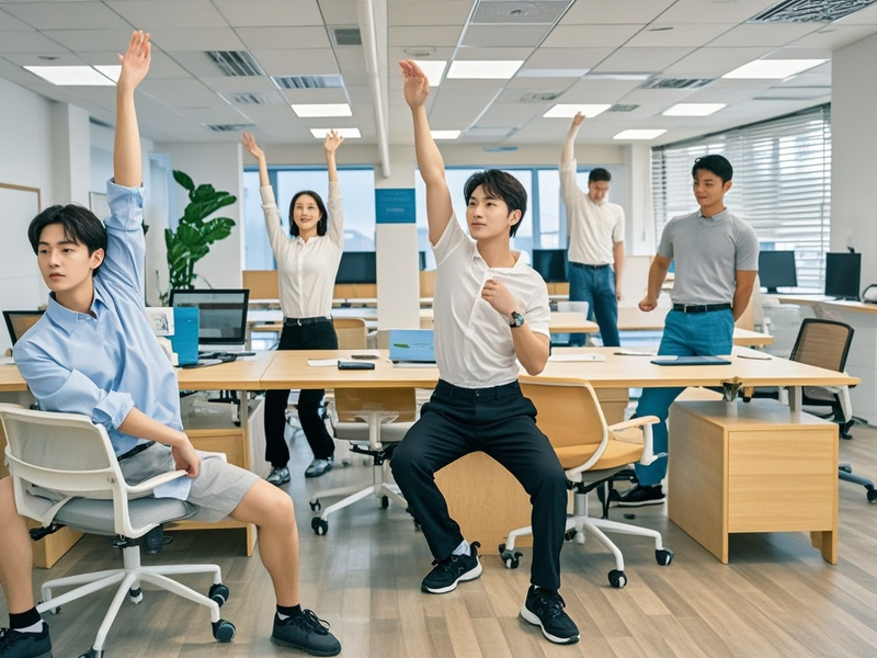 怎样在办公室进行简易有效的健身锻炼