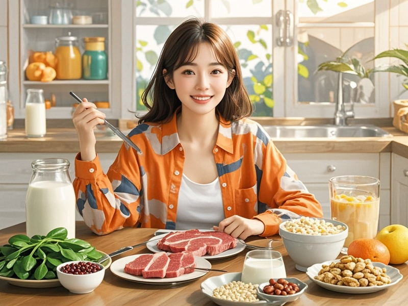 女性生理期应重点补充哪些营养素