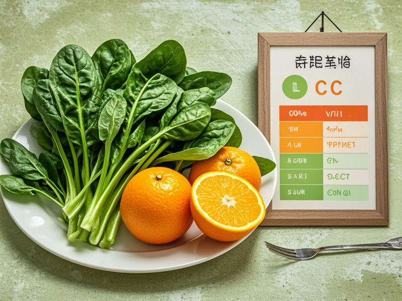 菠菜中铁元素含量高为何还需要搭配维生素C才能更好地补血