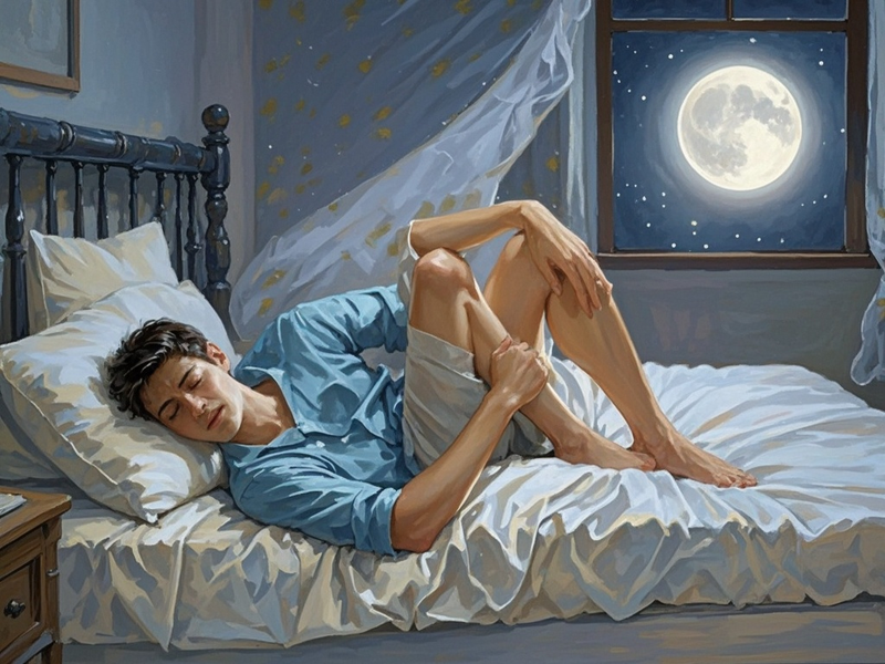 夜晚睡觉时腿抽筋是否意味着缺钙