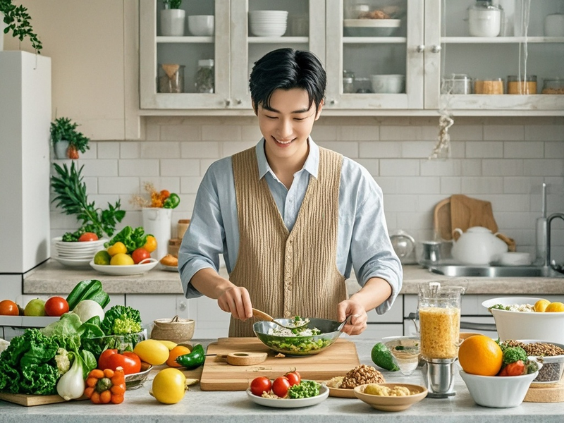 怎样利用家庭食材制作低脂营养餐