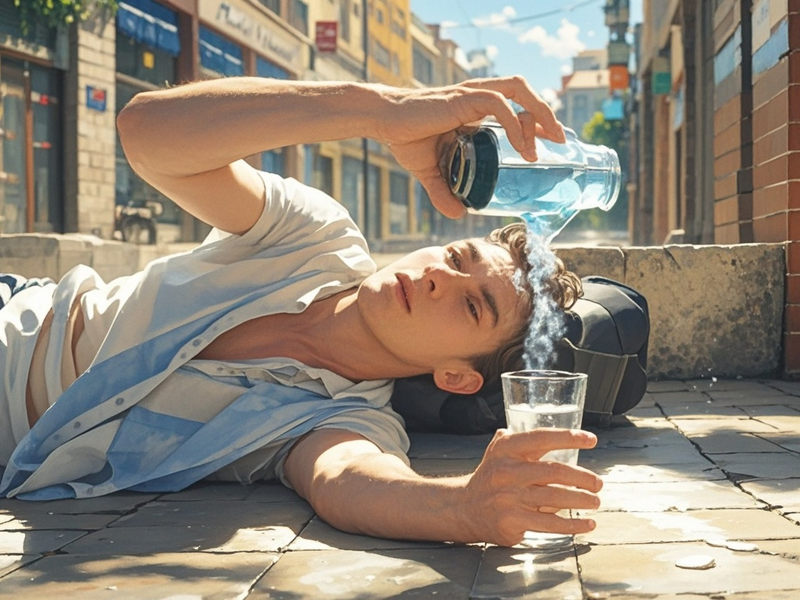 夏季中暑应该多喝淡盐水
