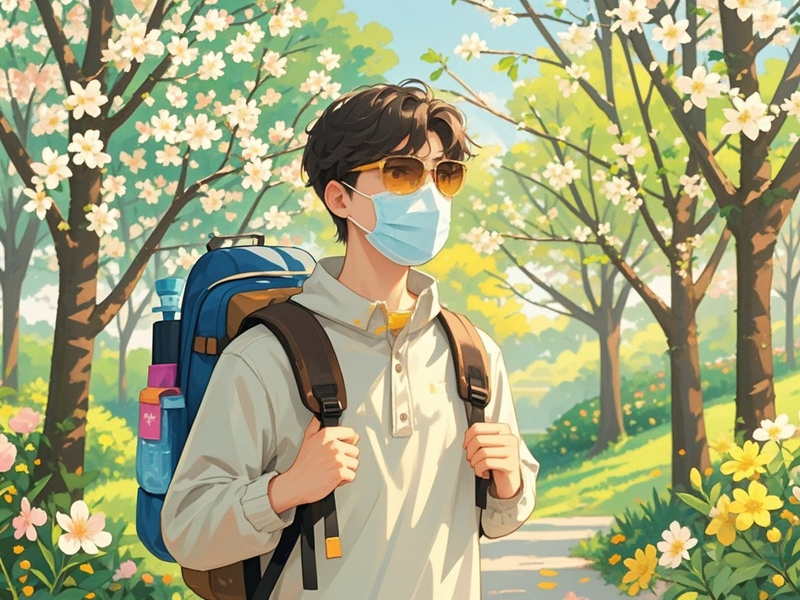 春季花粉过敏期外出应做哪些防护
