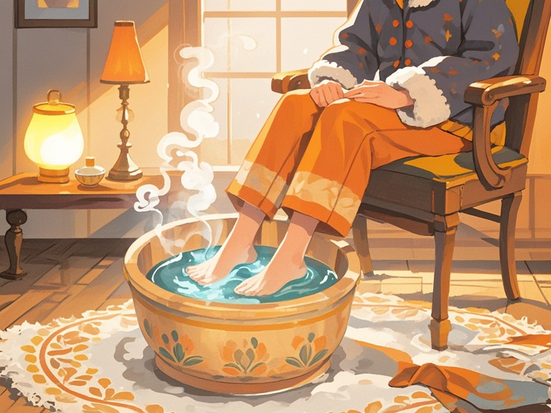 冬天经常泡脚可以有效促进血液循环