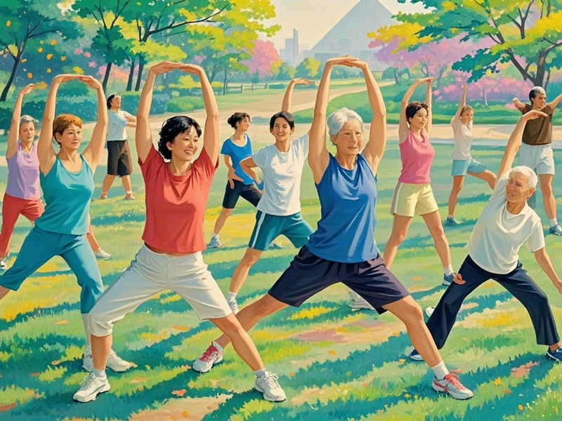 怎样做伸展运动可减少晨练受伤风险