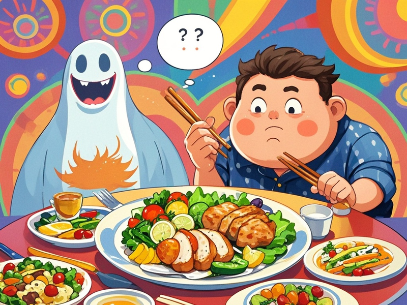 相信低脂肪食物就不会长胖其实不然