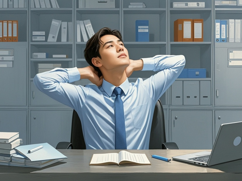 长期伏案工作者怎样快速舒缓颈部酸痛