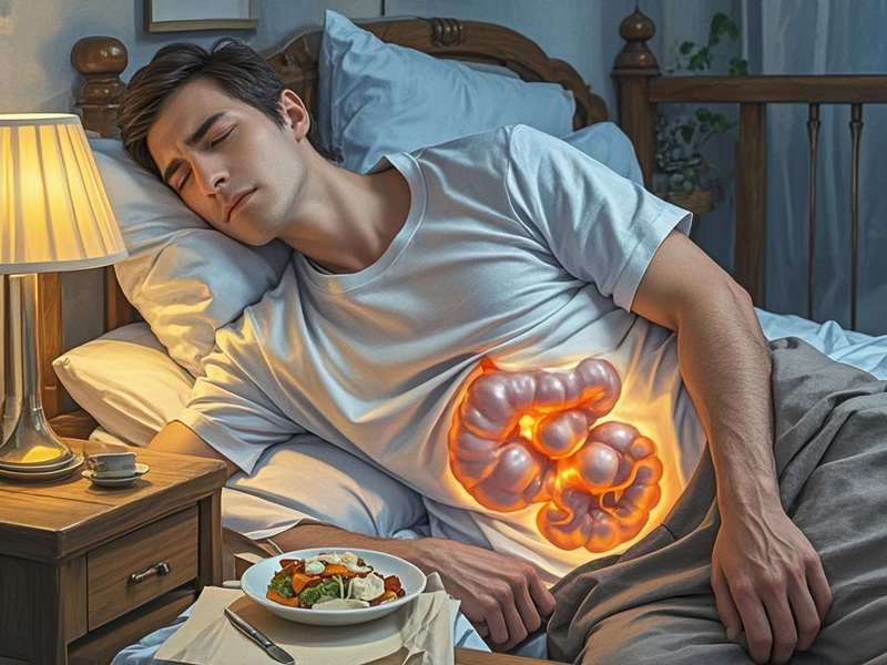 睡前进食为何影响肠胃消化