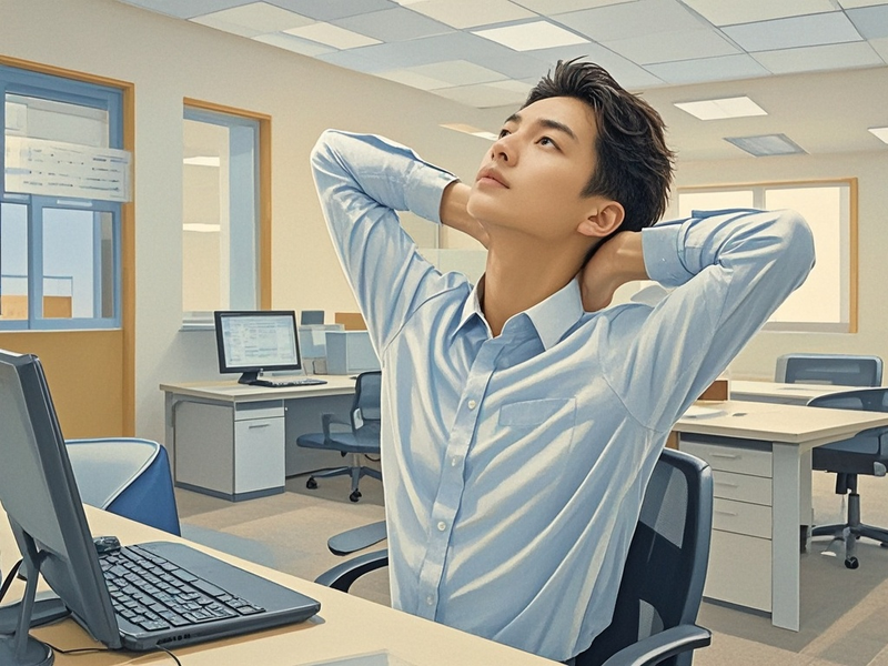 长时间坐在办公桌前怎样活动才能减轻颈部疼痛