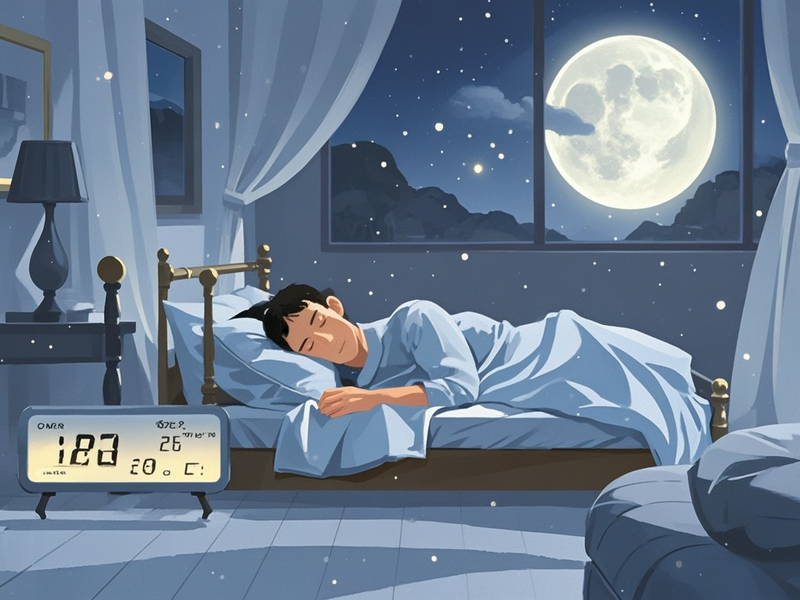 夜晚环境温度低为何有助于深度睡眠