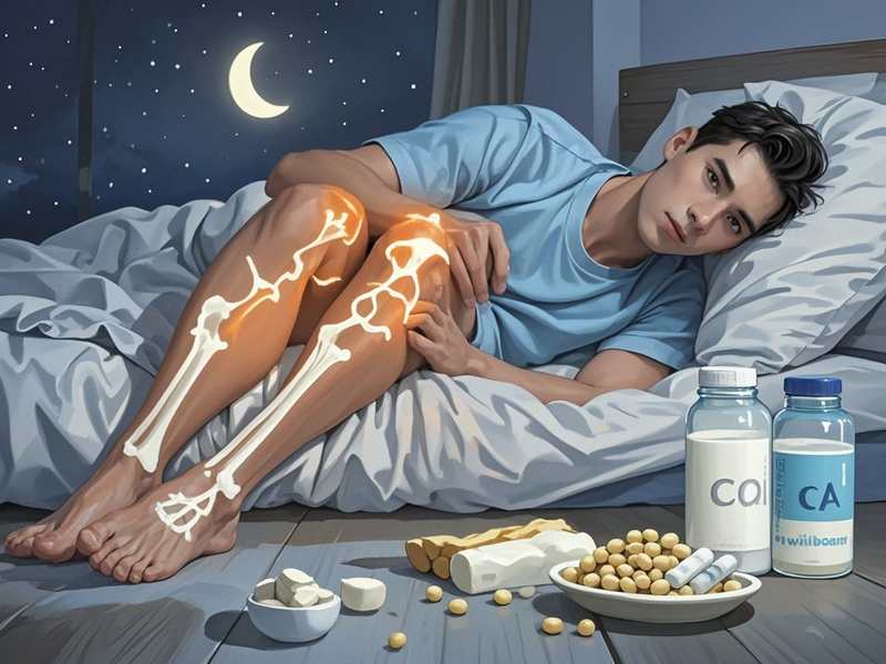 为何晚上睡觉时腿抽筋可能暗示缺钙