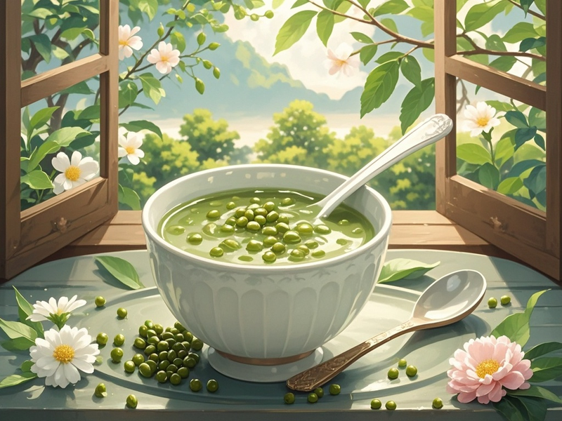 夏天喝绿豆汤有助于消暑解毒