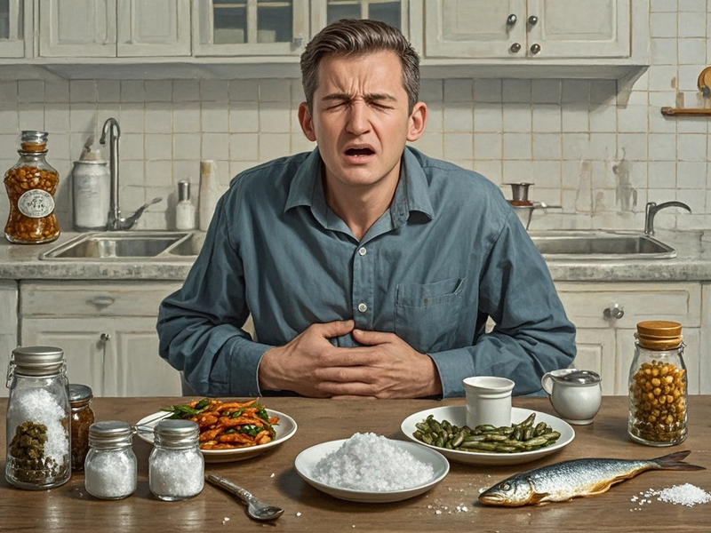 摄入过多盐分易导致哪些身体不适