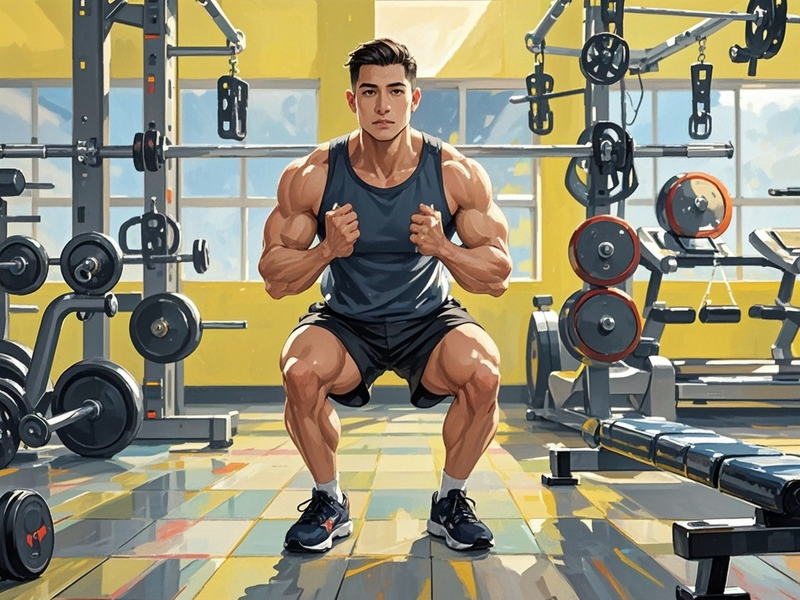 常做深蹲练习有助于增强腿部力量